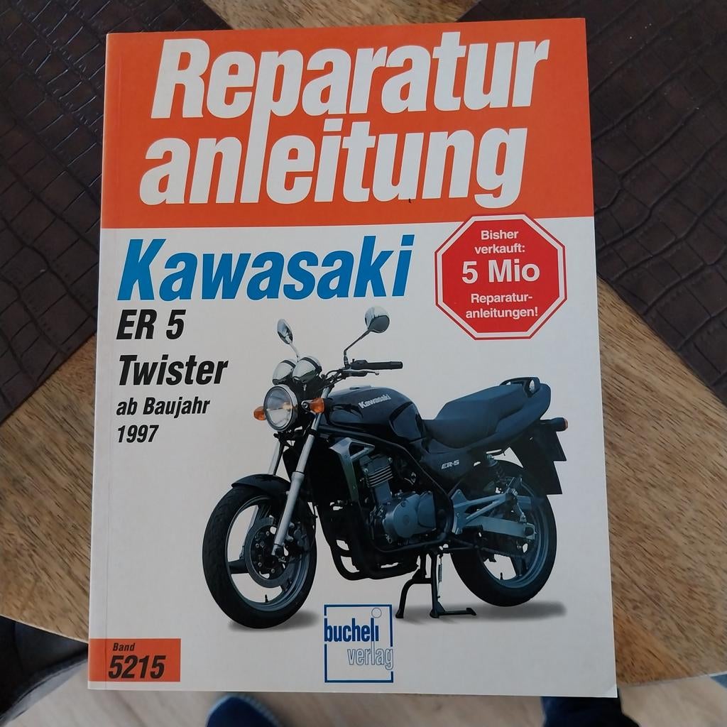 Kawasaki ER 5 Twister Reparaturanleitung, Motoren, Ophalen of Verzenden
