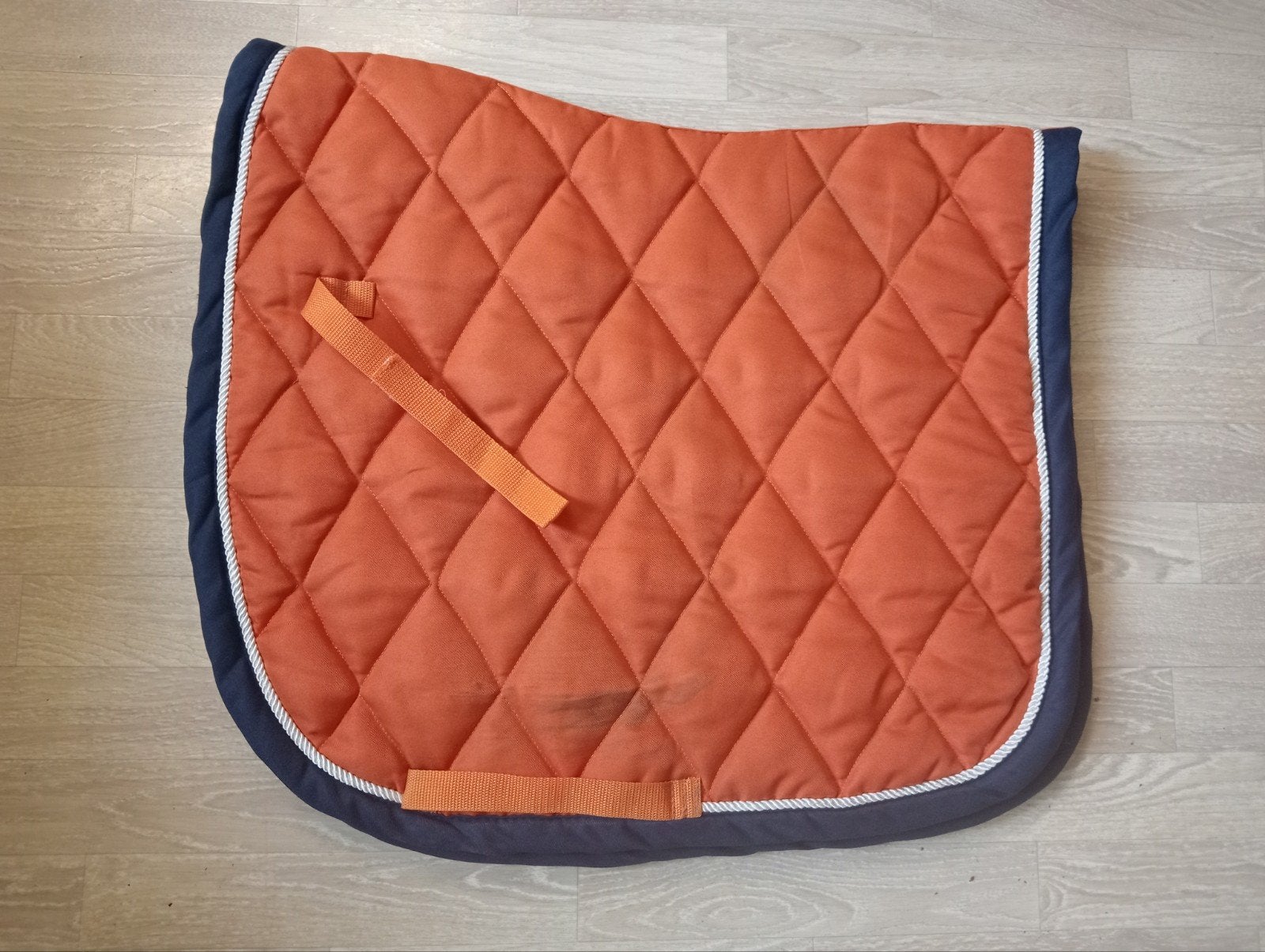 Fijn oranje HH dressuur dekje mt full, Ophalen of Verzenden, Gebruikt
