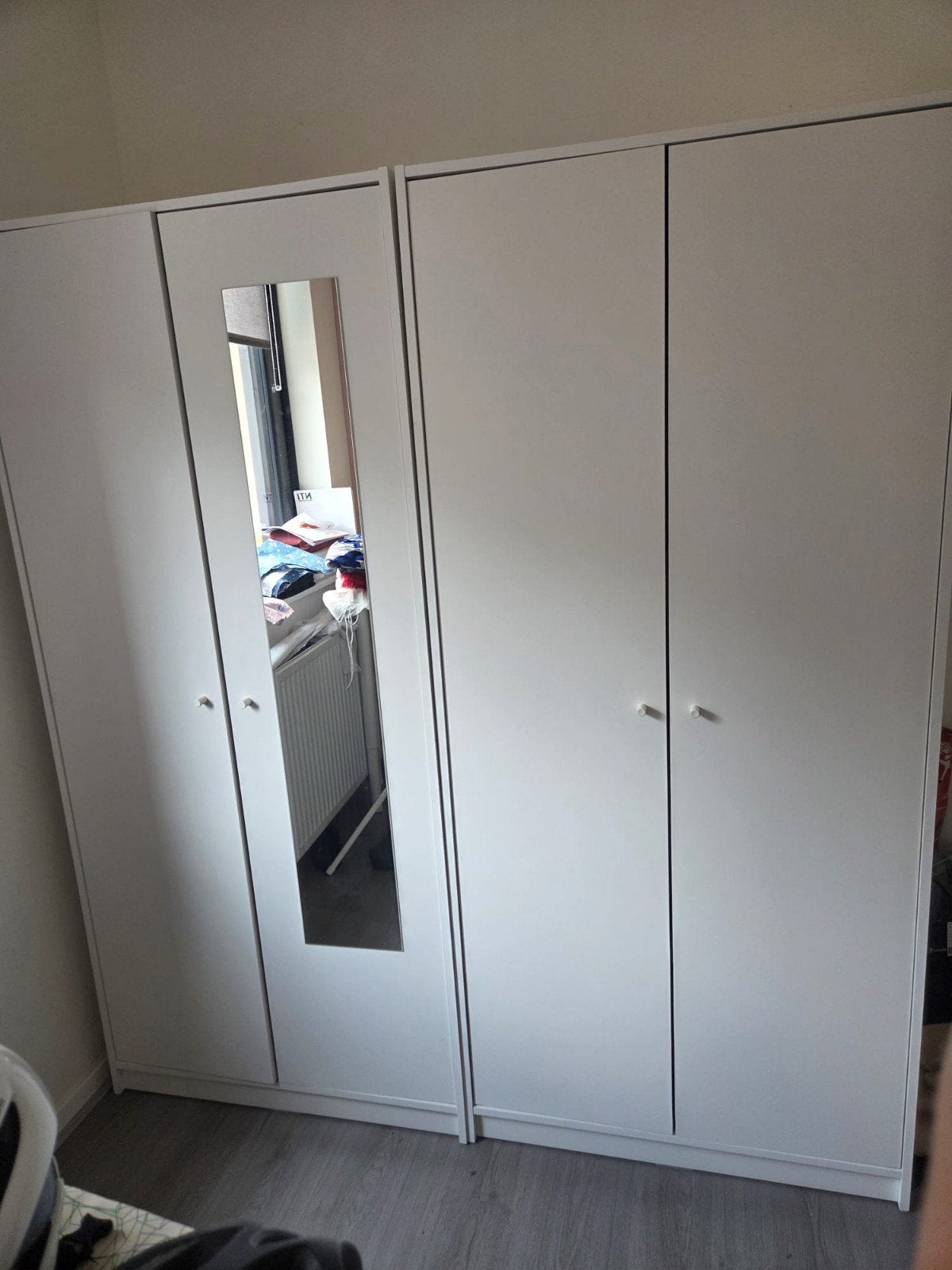 GRATIS! 2x Ikea Kleppstad kledingkast, Huis en Inrichting, Ophalen, Met deur(en), Gebruikt, Ikea kleppstad