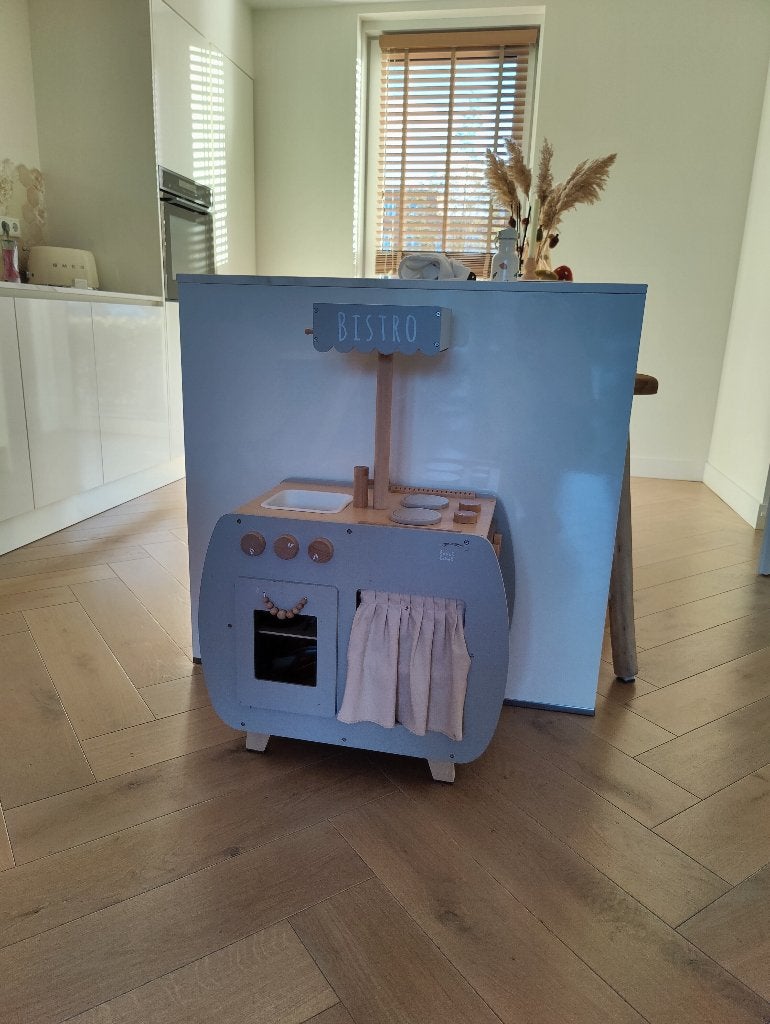 Label label speelgoed keuken + accessoires, Kinderen en Baby's, Ophalen, Gebruikt, Meubelstuk of Keukentje