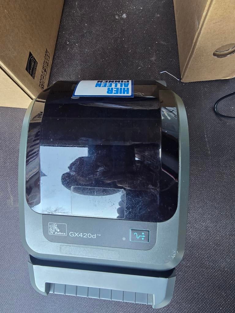 Zebra GX420d Labelprinter - Direct Thermisch, Computers en Software, Labelprinters, Ophalen of Verzenden, Gebruikt, Etiket, Zebra