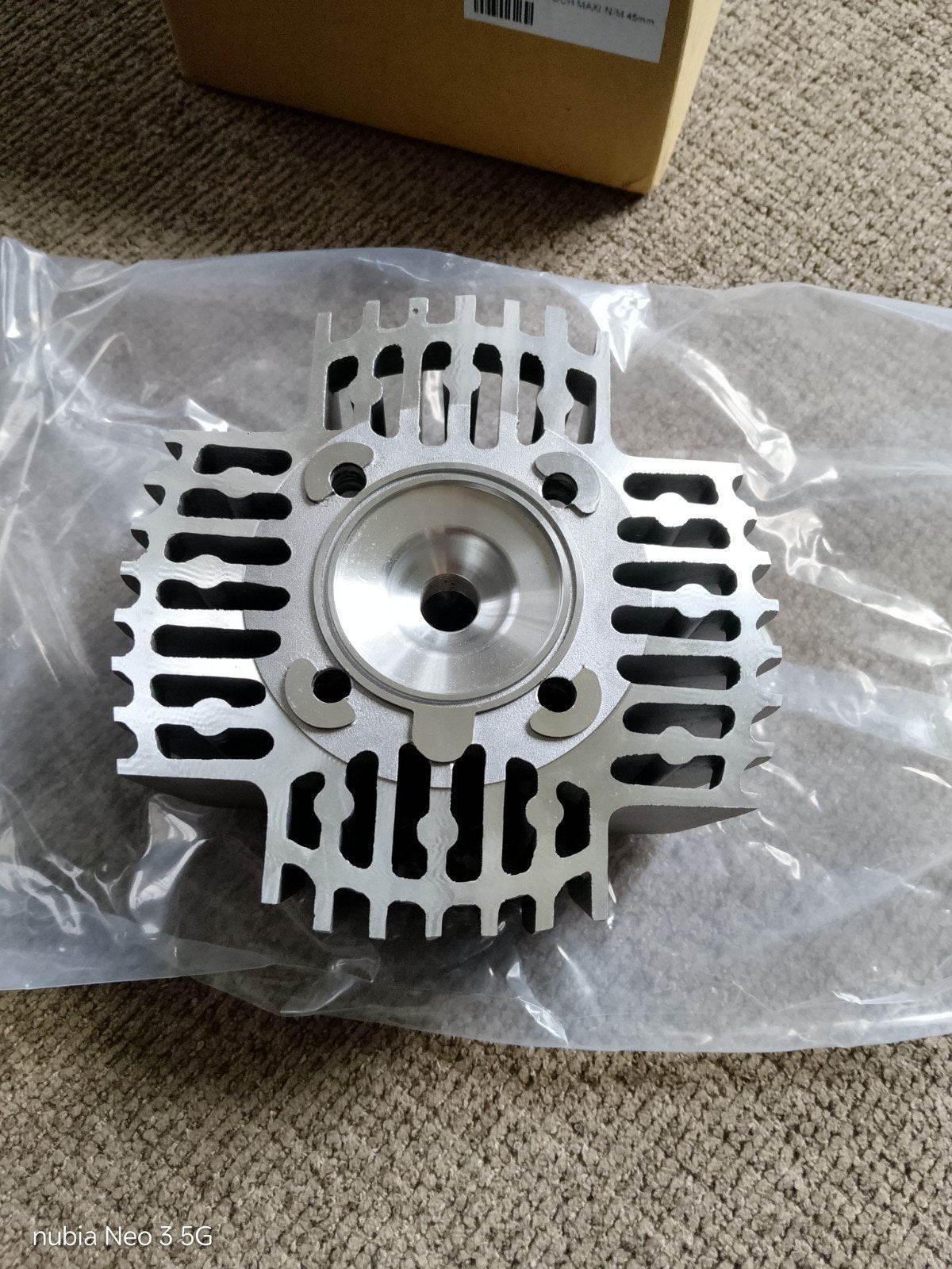 Nieuwe 70cc Cilinderkop Puch Maxi - 45mm, Ophalen of Verzenden, Nieuw, Cilinder