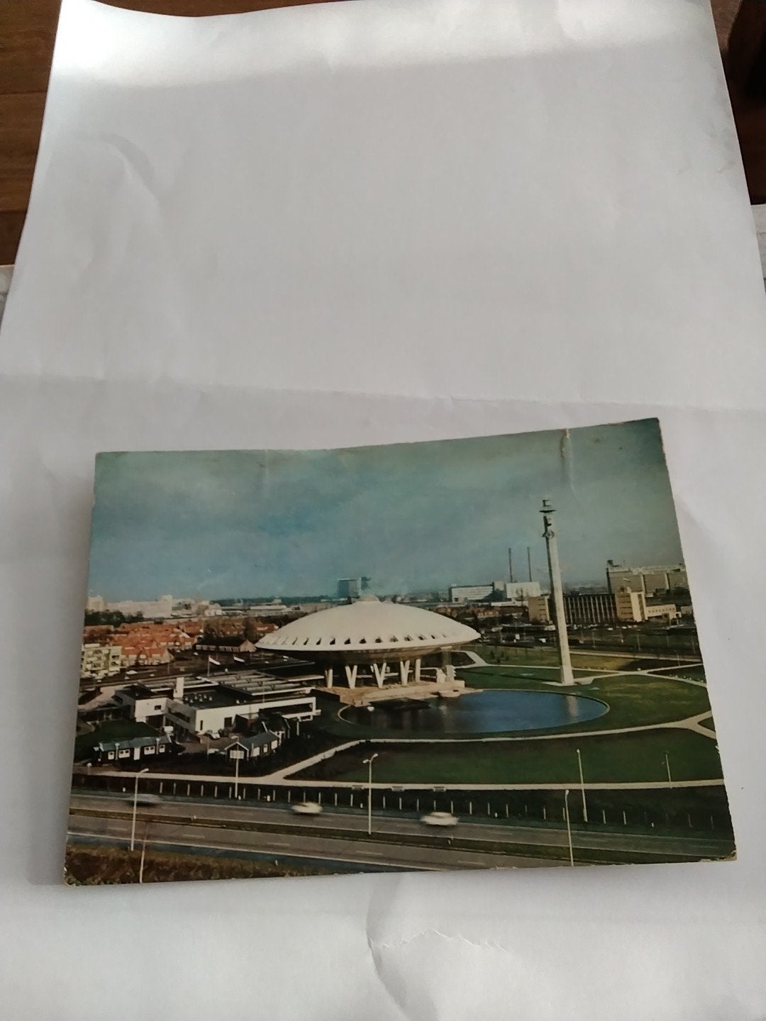 Ansichtkaart Evoluon Eindhoven 1967, Ophalen of Verzenden, 1960 tot 1980, Gelopen