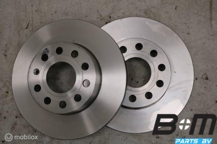 Set remschijven achterzijde VW Golf 5 1K0615601AC, Gebruikt