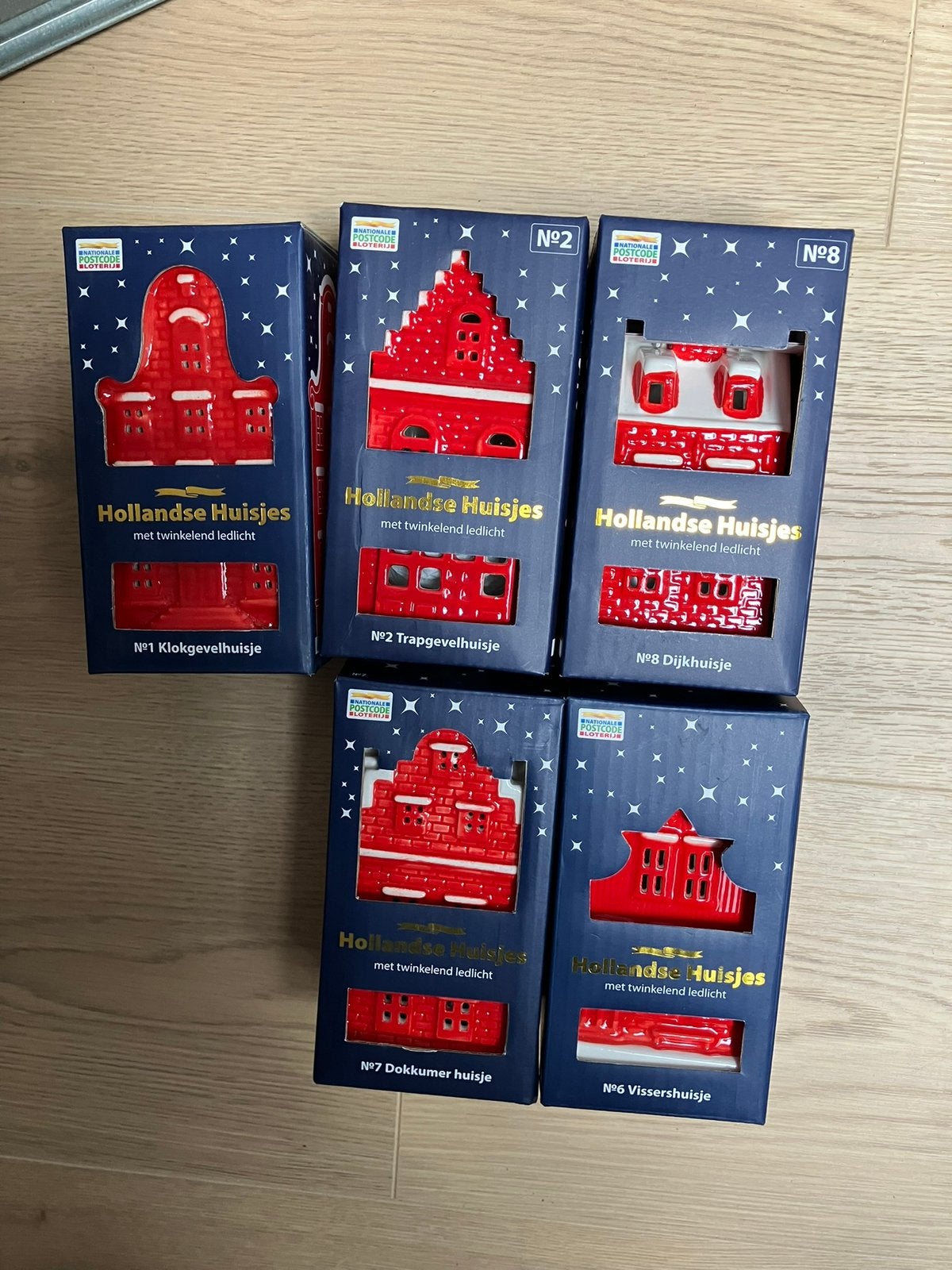 Hollandse huisjes postcodeloterij, Ophalen of Verzenden, Zo goed als nieuw