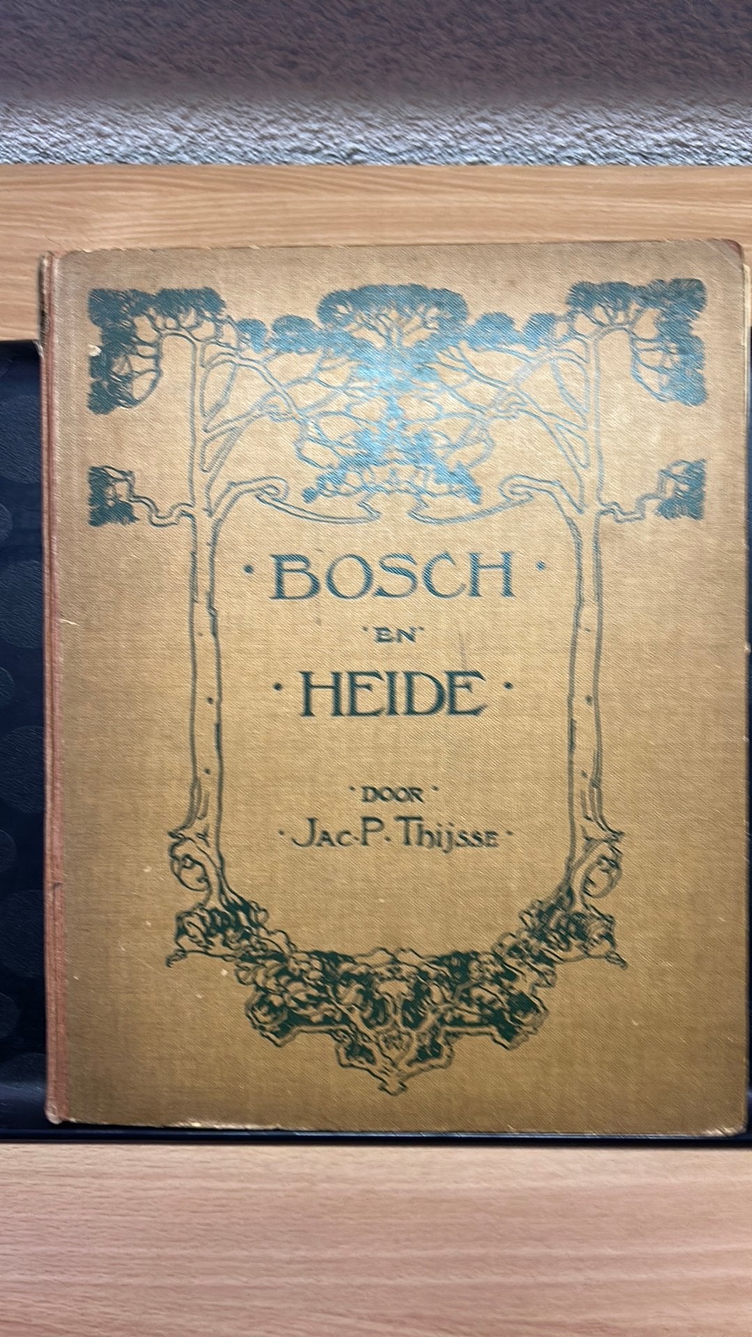 Bosch en Heide - Jac. P. Thijsse (Verkade Album) compl, Ophalen of Verzenden, Gelezen, Natuur algemeen