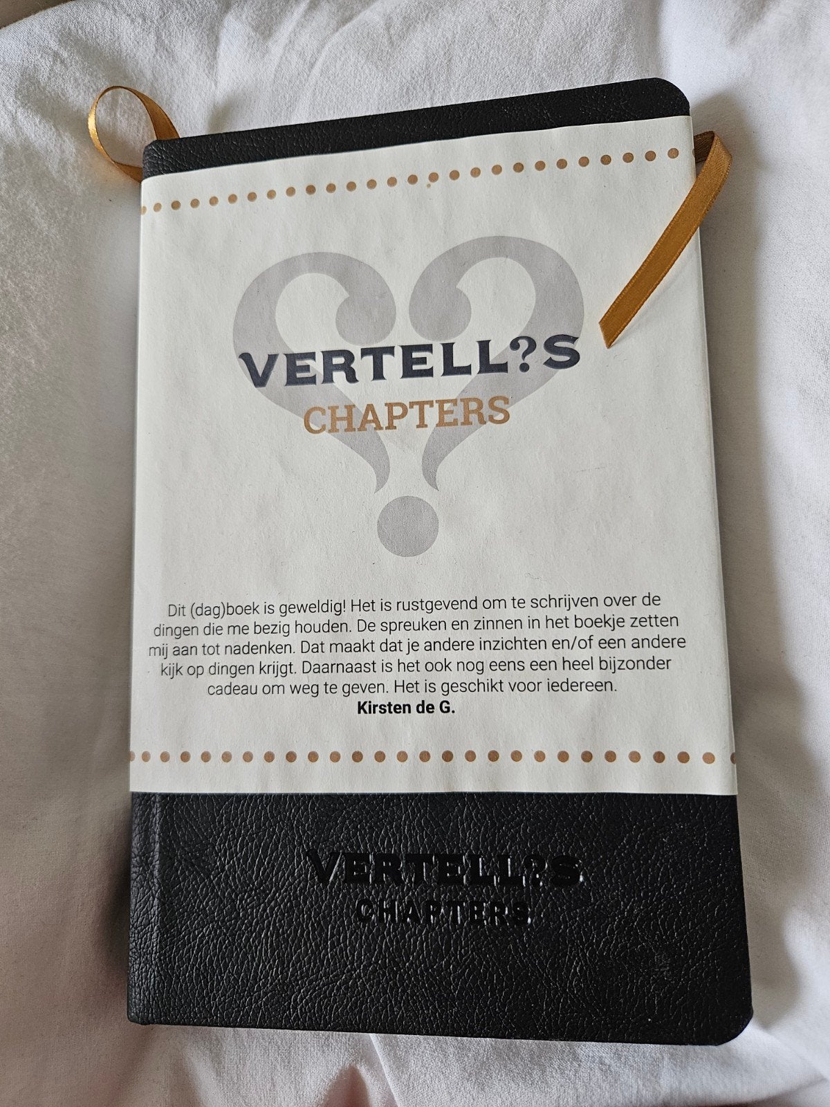 Vertellis Chapter - dagboek, notitieboek en inspiratieboek, Ophalen of Verzenden, Nieuw, Cognitieve psychologie