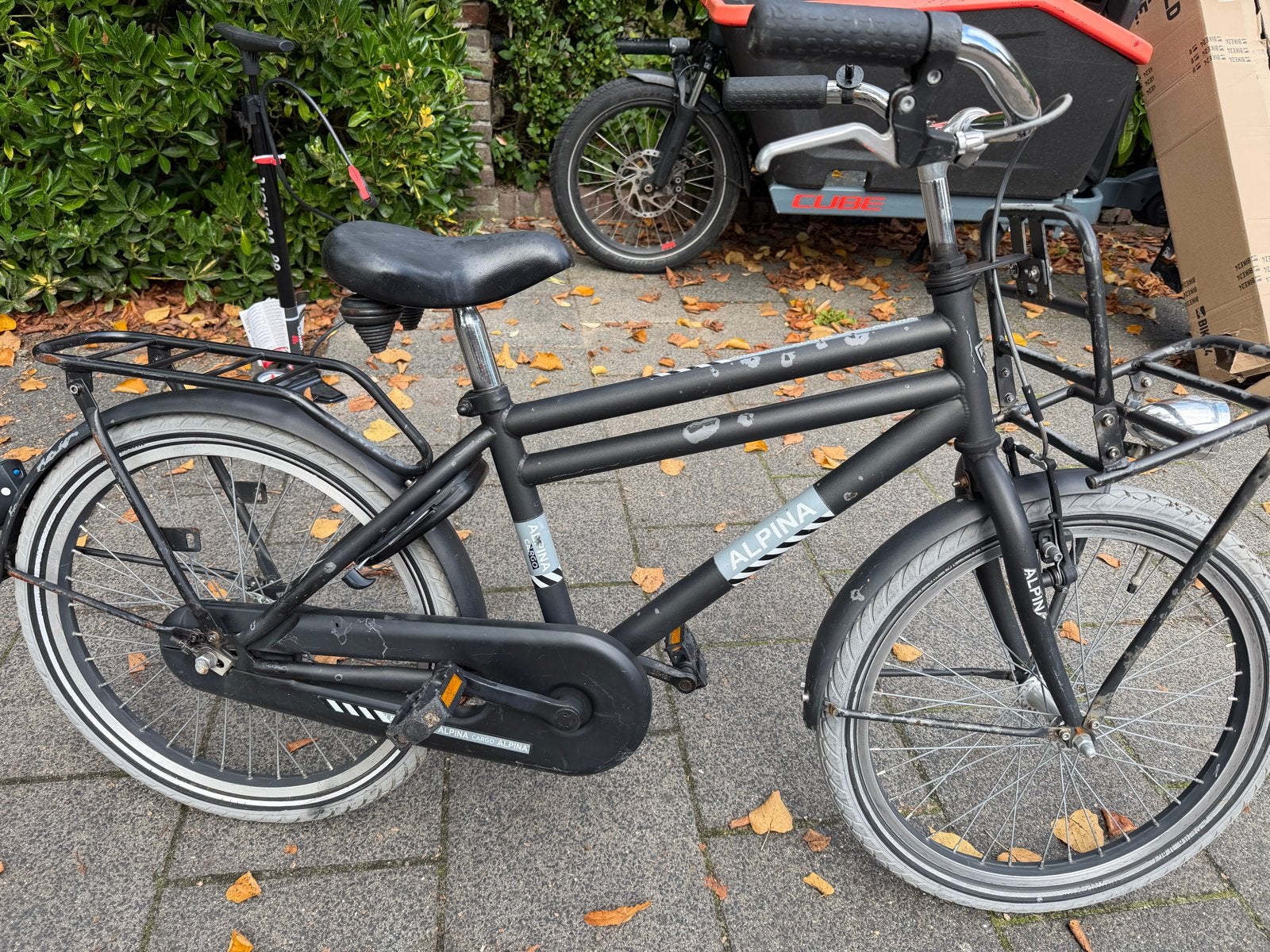 Alpina Cargo 20” kinderfiets - Gebruikt, Fietsen en Brommers, Ophalen of Verzenden, Gebruikt