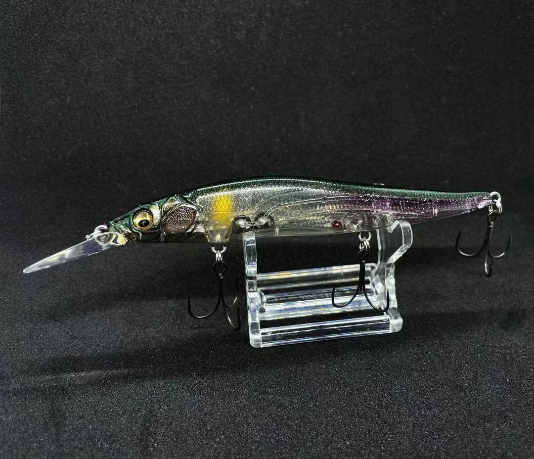 megabass vision oneten +1 twitchbait seethrough glitter  ayu, Ophalen of Verzenden, Nieuw, Overige typen