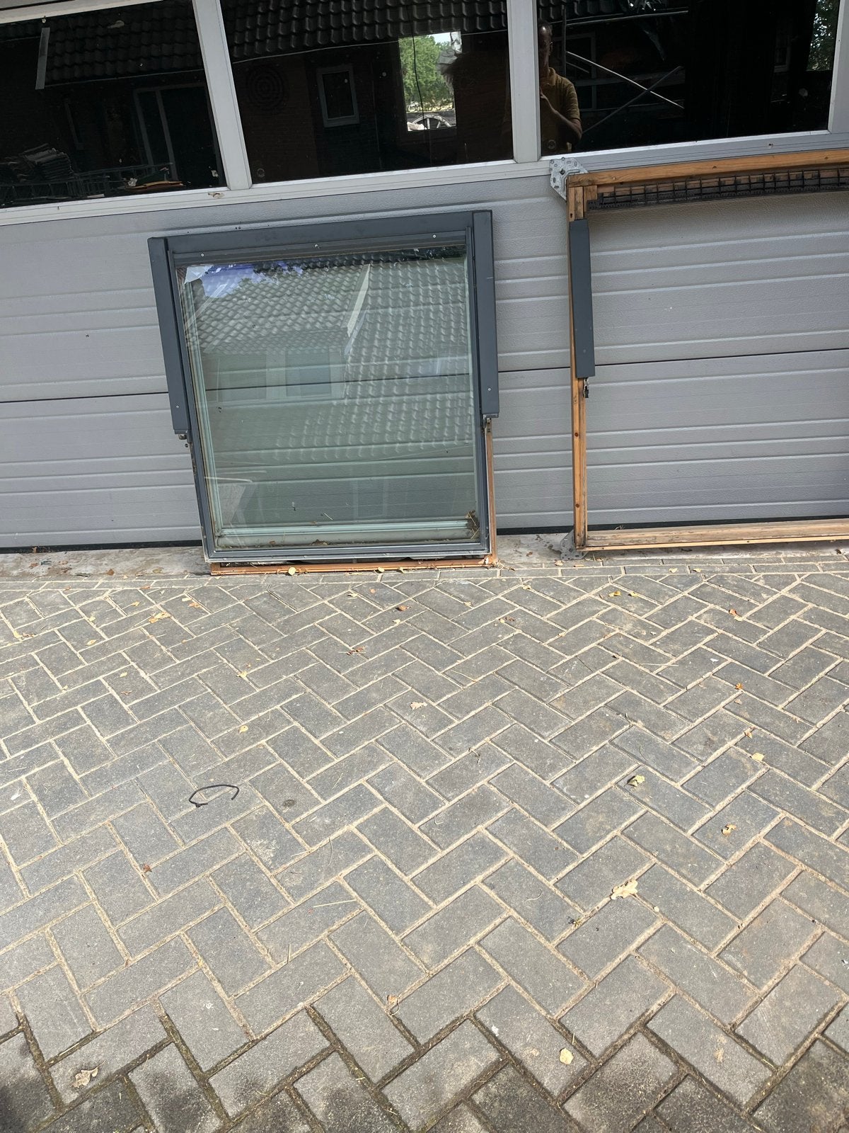 Velux dakraam 1140x1140 met dubbelglas en toebehoren, Gebruikt, 80 tot 120 cm, 120 tot 160 cm, Ophalen of Verzenden