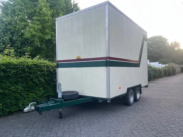 Van Weel bloemenwagen met oprijklep (bj 1985), Auto diversen, Gebruikt