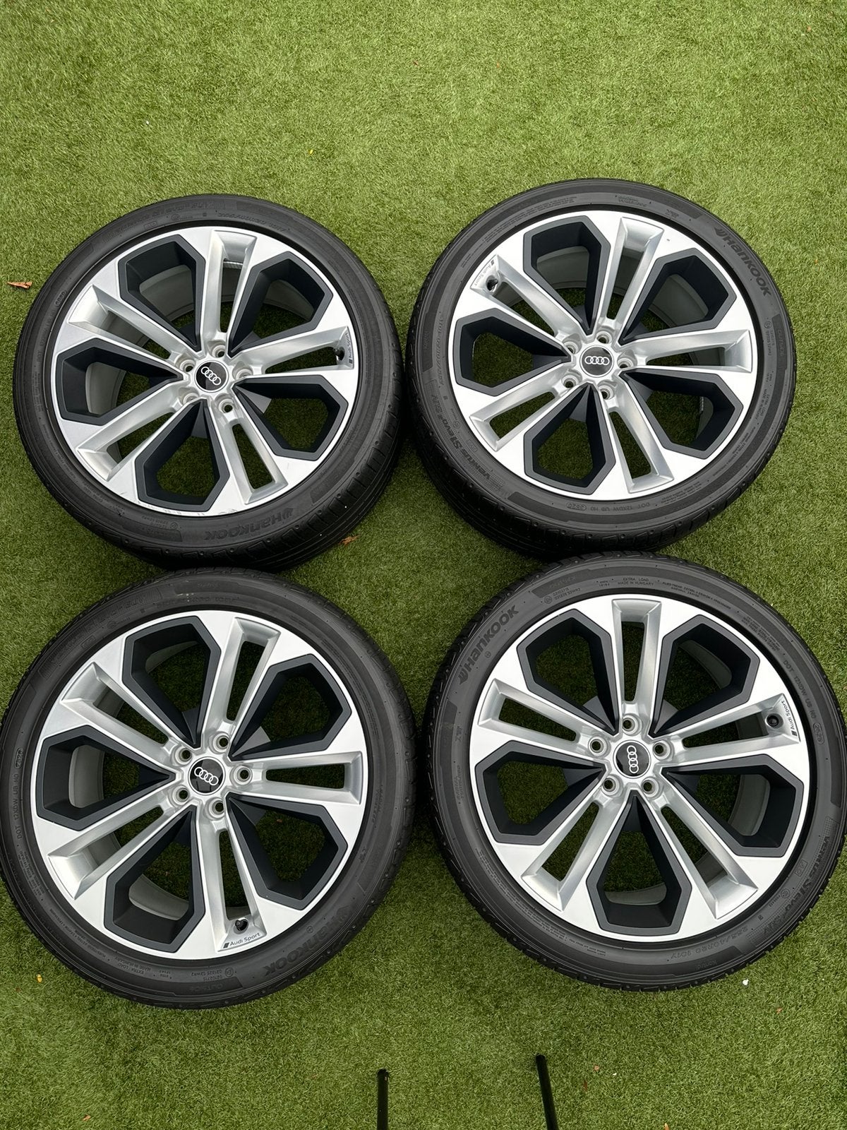 Audi Sport velgen 20 inch Q3 RSQ3 Q5 RS3 255/40R20 Hankook, Ophalen, Audi