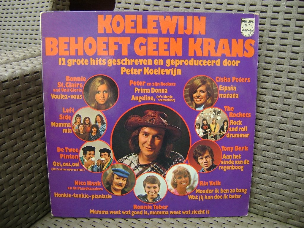 LP - Koelewijn Behoeft Geen Krans, Ophalen of Verzenden, Gebruikt, 12 inch, Overige genres