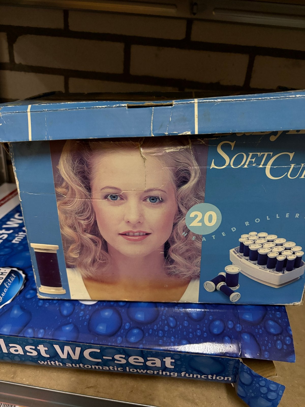 Vintage BaByliss Soft Curl krulset - Nog goed, Ophalen of Verzenden, Zo goed als nieuw, Haarverzorging