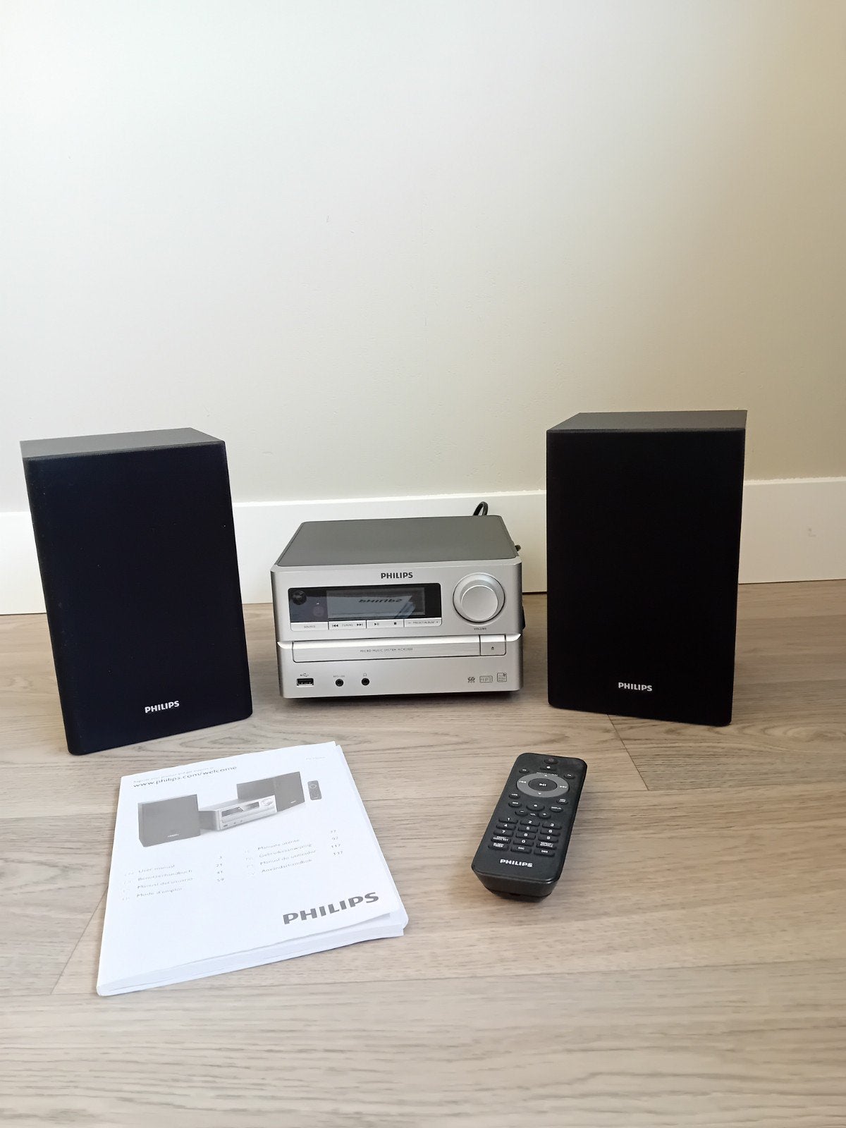 Philips MCM2000 - Microset, Audio, Tv en Foto, Ophalen, Philips, MP3-aansluiting, Zo goed als nieuw