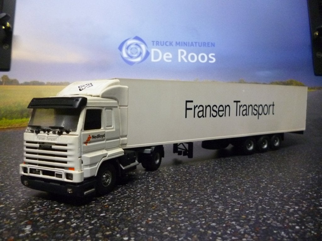 Tekno Scania 3 serie Fransen Transport, Hobby en Vrije tijd, Ophalen of Verzenden, Zo goed als nieuw, Bus of Vrachtwagen, Tekno