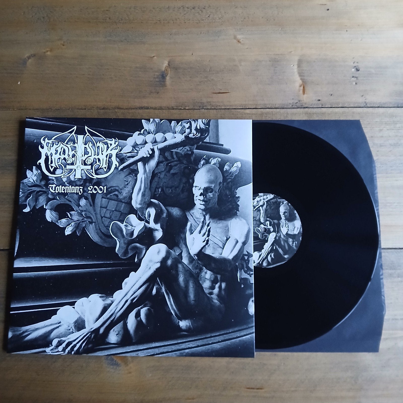 🔴 Marduk ☆ Totentanz 2001 • LP (Zwart vinyl), LP, Beschermende buitenhoes, Ophalen of Verzenden, Zo goed als nieuw