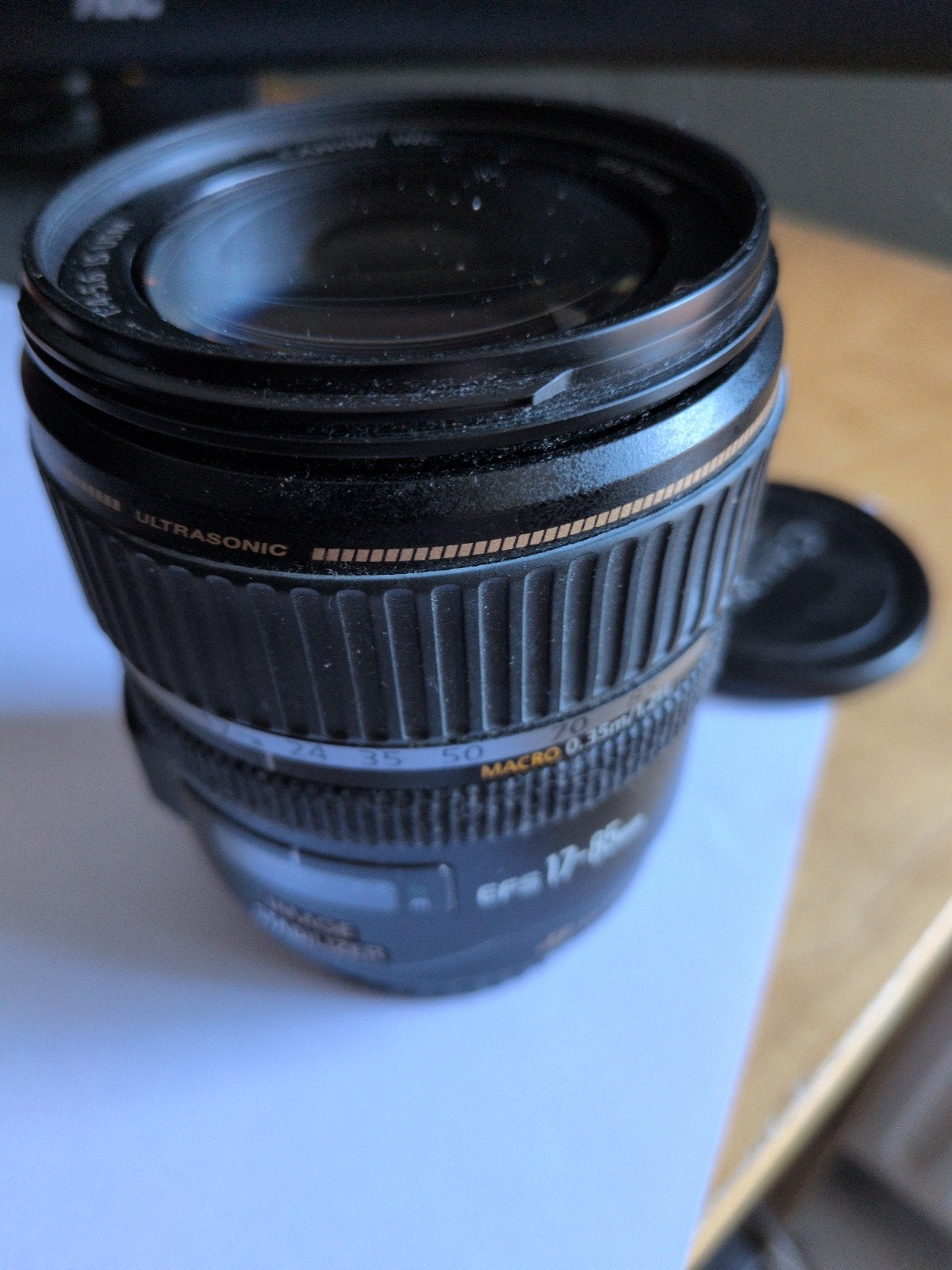 Canon EF-S 17-85mm f/4-5.6 IS USM lens, Audio, Tv en Foto, Fotografie | Lenzen en Objectieven, Gebruikt, Canon, Ultrasone focusmotor