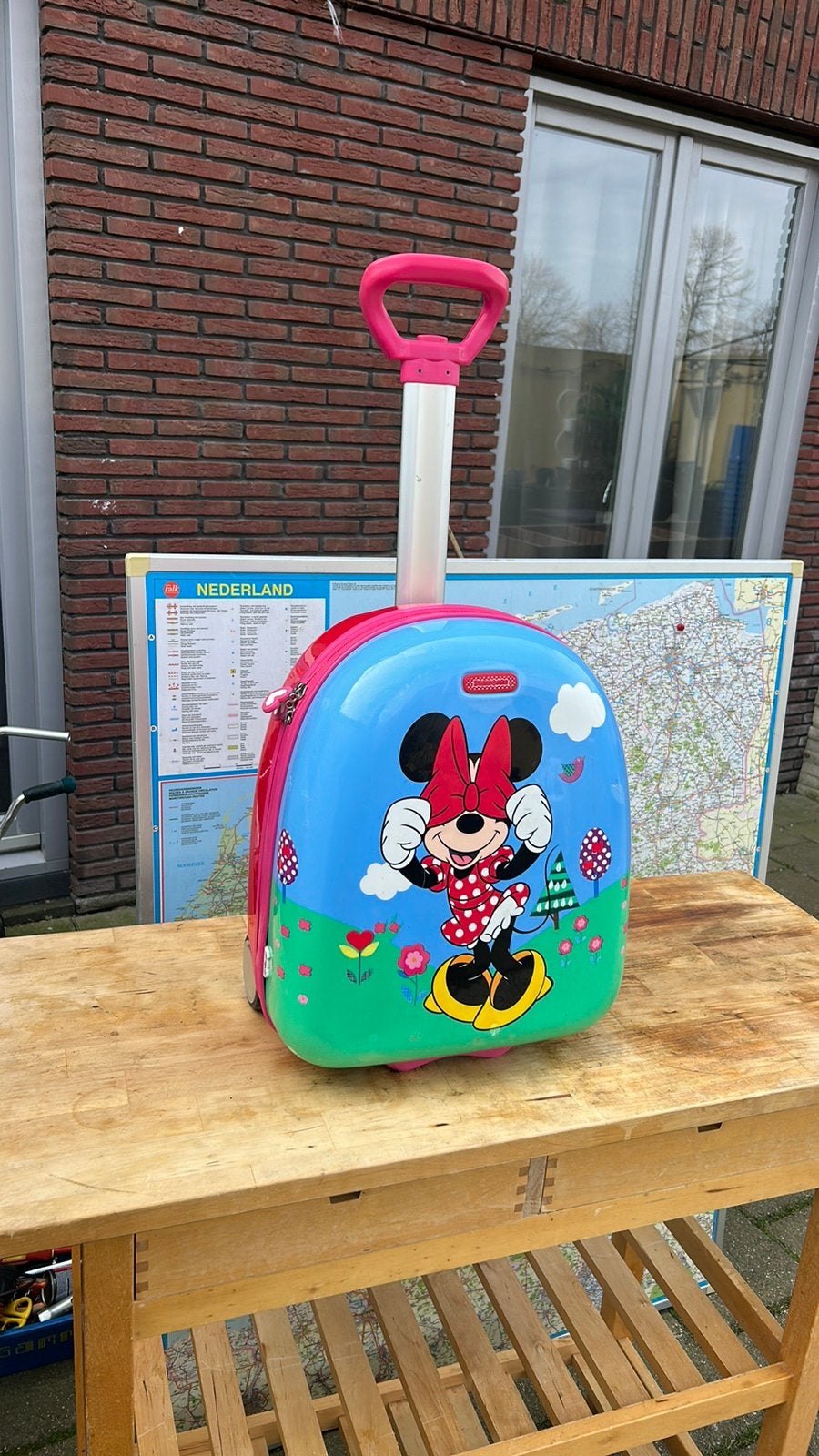 Kinderkoffer Disney Samsonite, Gebruikt, Hard kunststof, Minder dan 50 cm, Ophalen of Verzenden