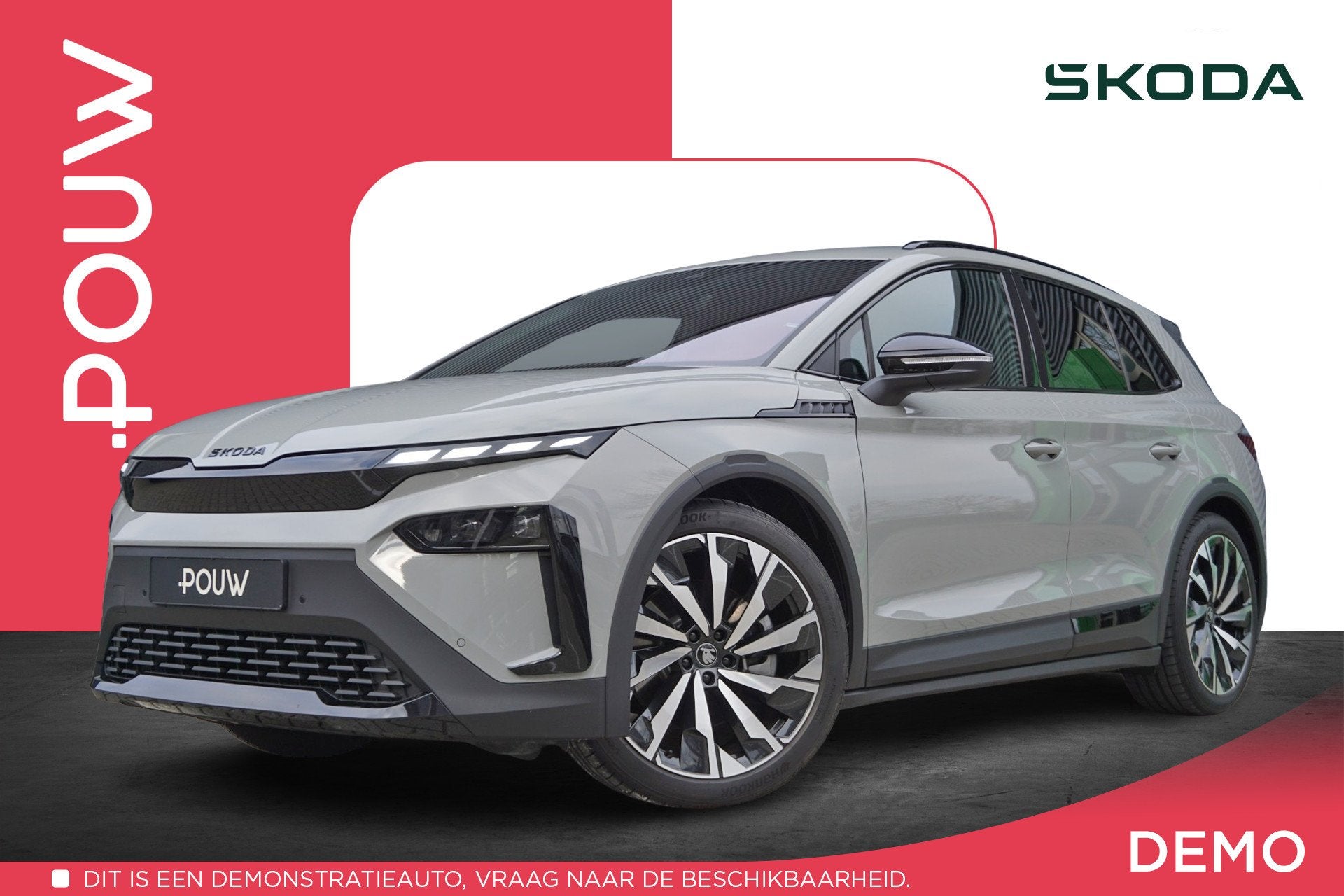 Skoda Elroq 85 286pk Sportline | Trekhaak Wegklapbaar | Acht, Auto's, Automaat, 12 maanden, 82 kWh, 2019 kg