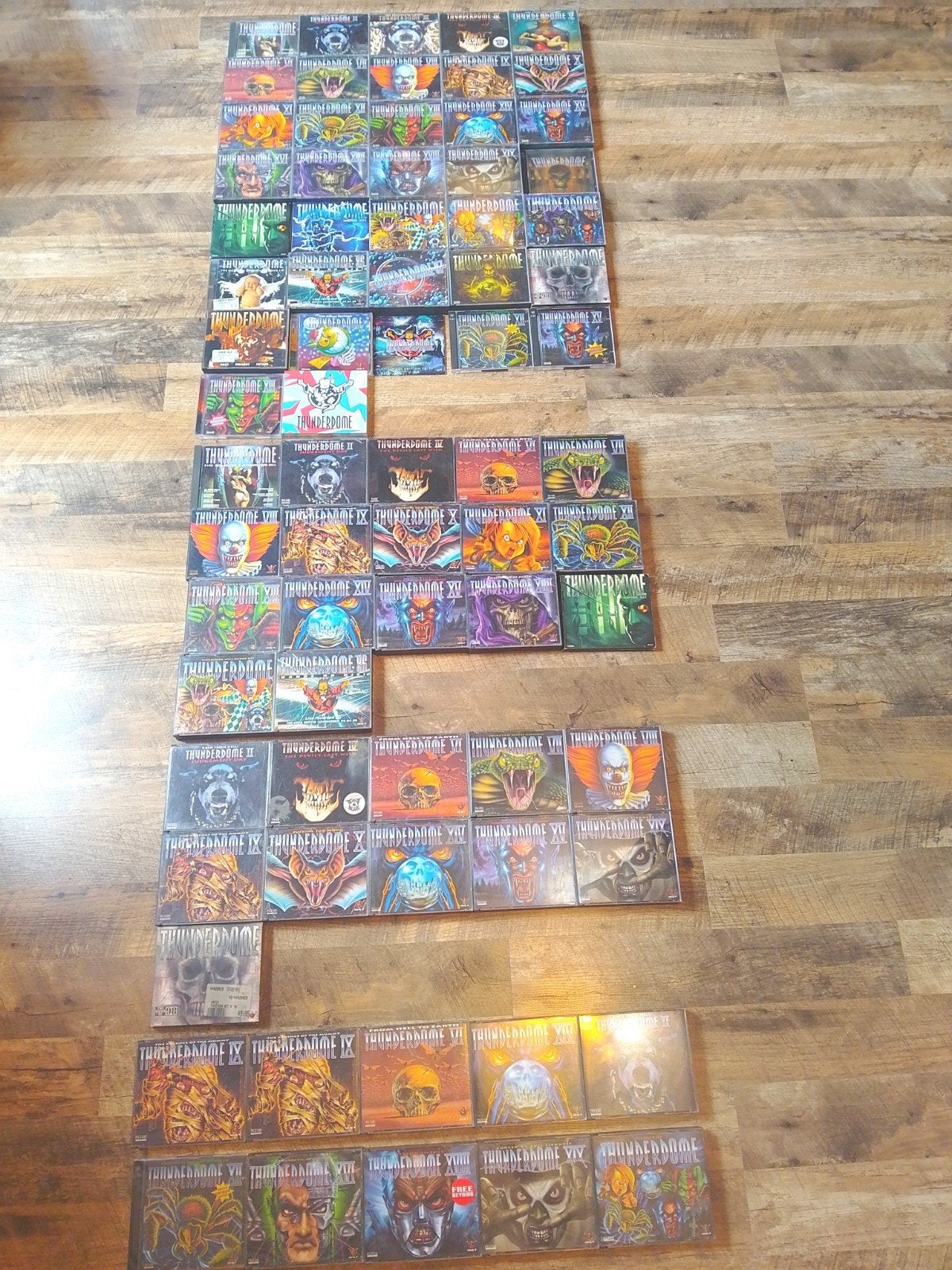 75 Thunderdome albums in èèn koop hardcore gabber ID&T early, Verzenden, Zo goed als nieuw, Dance Populair, Boxset
