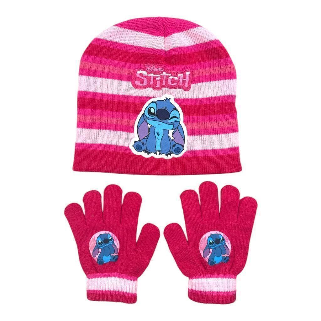 Stitch Handschoenen met Muts - Licht of Donker Roze - Disney, Stitch, Nieuw, Ophalen of Verzenden, Nvt