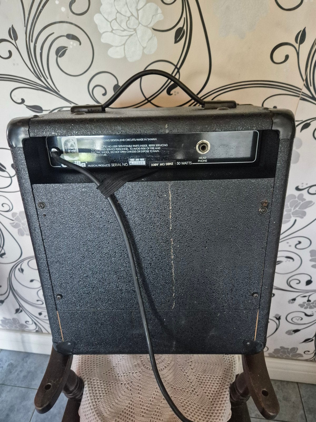 Gorilla GB-20 Bas/Keyboard Versterker - 50 Watt, Ophalen of Verzenden, Zo goed als nieuw