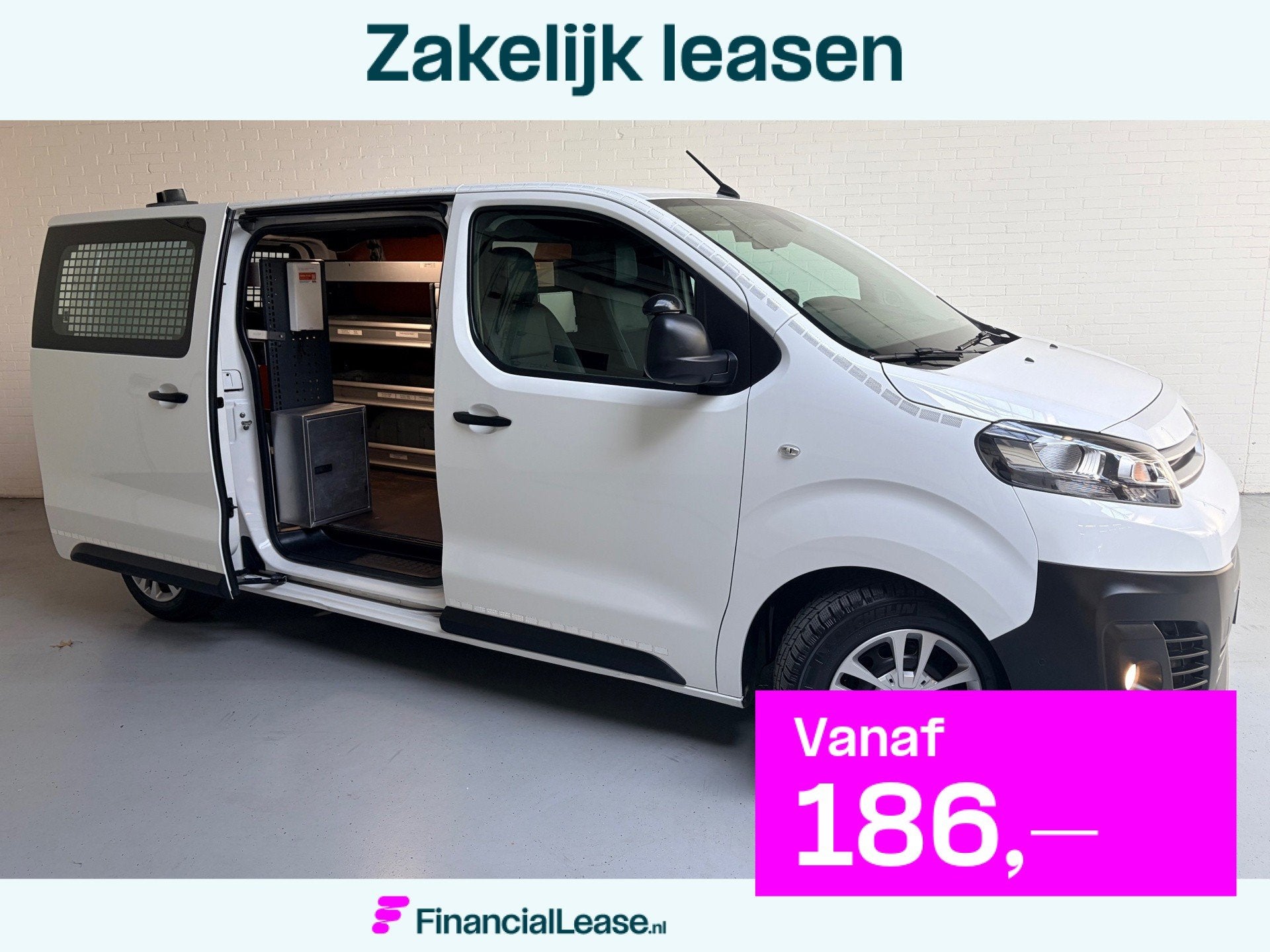 Citroen Jumpy Citroen Jumpy Servicewagen 1.5 BlueHDI 100 M C, Voorwielaandrijving, Dealer onderhouden, Stof, Gebruikt