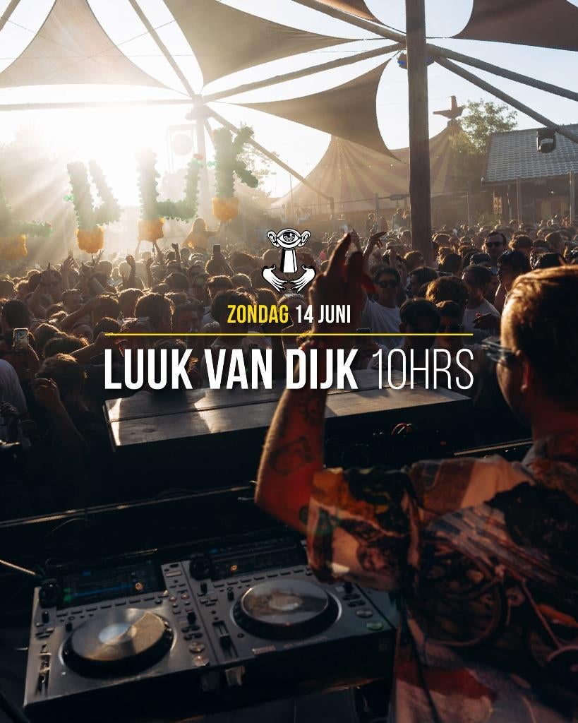 Luuk van Dijk x Thuishaven 14 juni - 4 tickets, Tickets en Kaartjes, Drie personen of meer