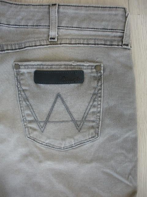 WRANGLER spijkerbroek MOLLY licht grijs maat 32 x 34, Wrangler, W32 (confectie 46) of kleiner, Ophalen of Verzenden, Zo goed als nieuw