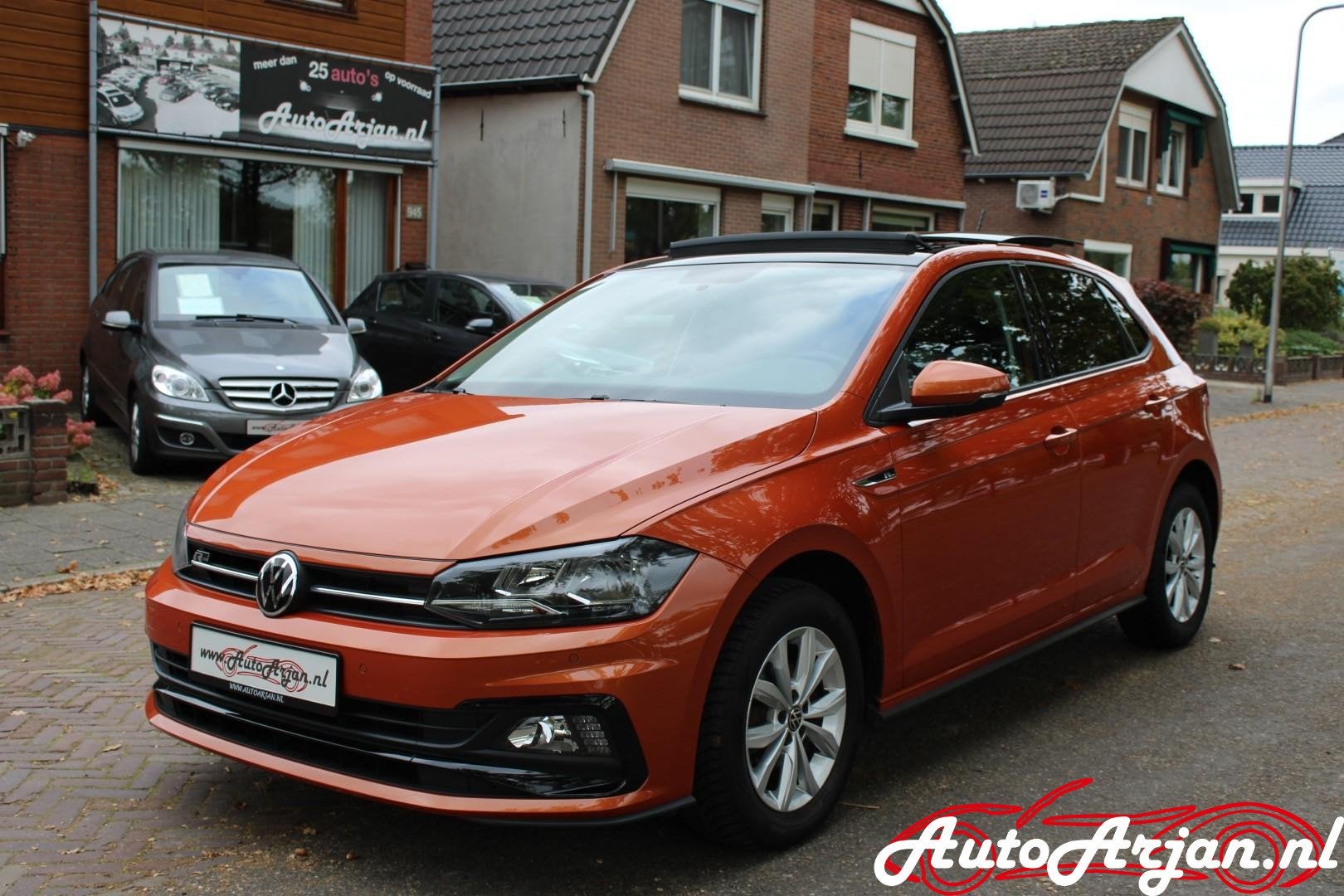 Volkswagen Polo 1.0 TSI Highline Business R line Panorama da, Auto's, Volkswagen, Voorwielaandrijving, Gebruikt, Bedrijf, Handgeschakeld