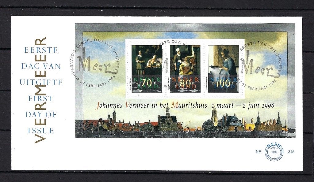 FDC NVPH E345a onbeschreven, Ophalen of Verzenden, Onbeschreven, Nederland