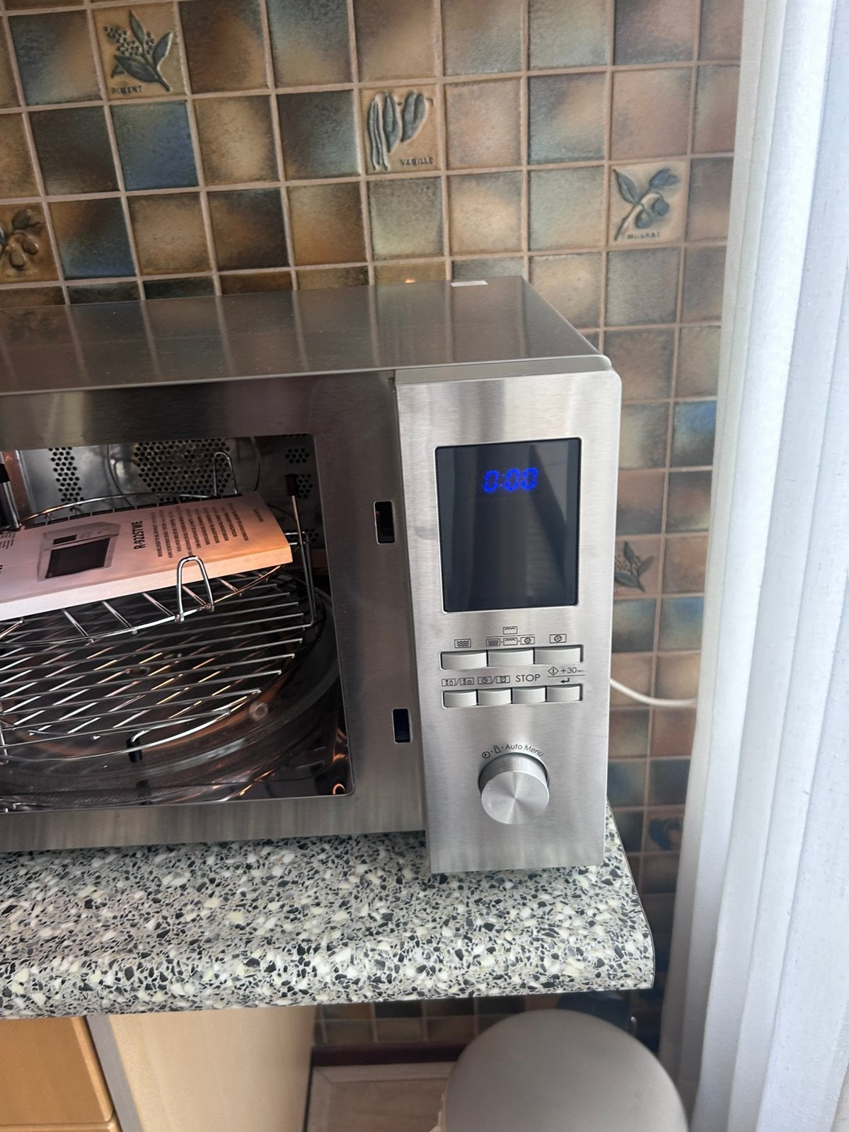 Sharp magnetron, Ophalen, Zo goed als nieuw, Grill, Draaiplateau