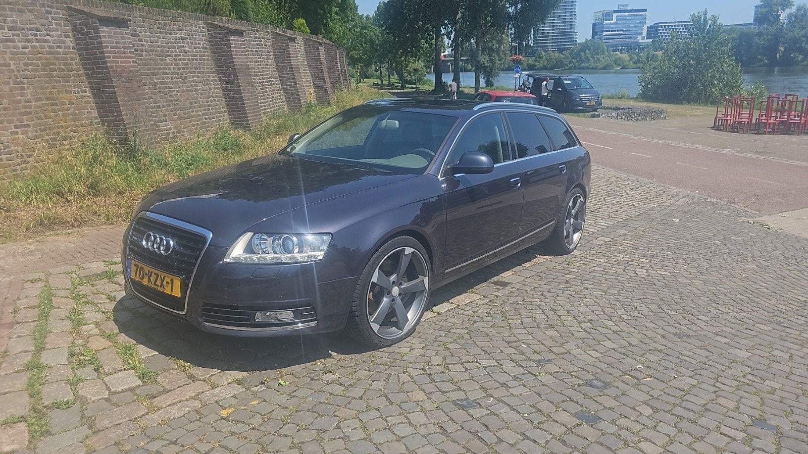 Audi A6 3.0 Tfsi 213KW Avant Quat.tiptr. 2010 Grijs, Auto's, 2995 cc, Stationwagon, Vierwielaandrijving, Particulier