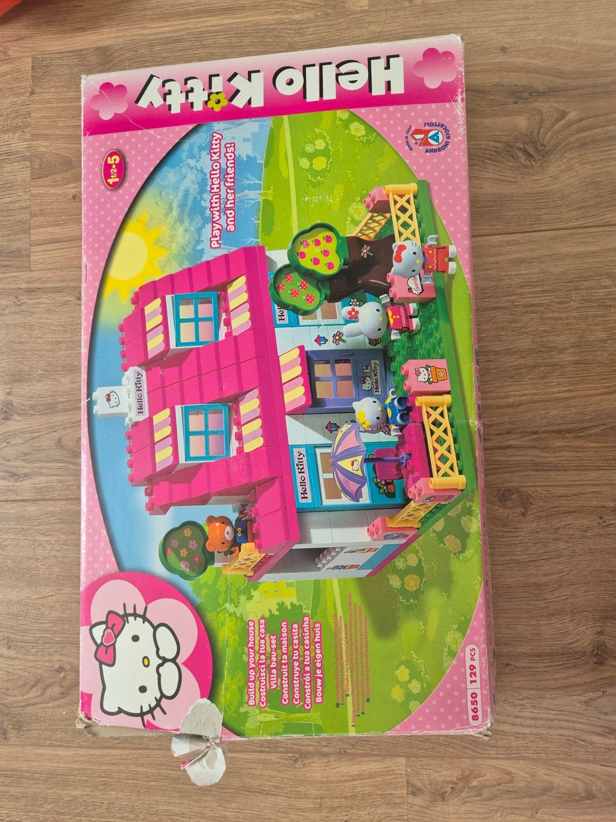 Hello Kitty bouwstenen set - Unico Plus duplo, Ophalen, Gebruikt, Overige merken