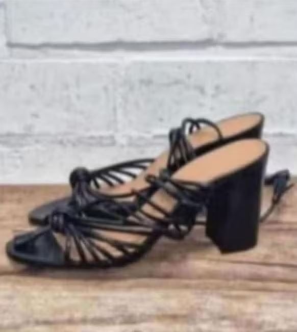 Petite Mendigote - Mooie leren heels maat 39 - Nieuw €199, Verzenden, Zwart, Sandalen of Muiltjes, X