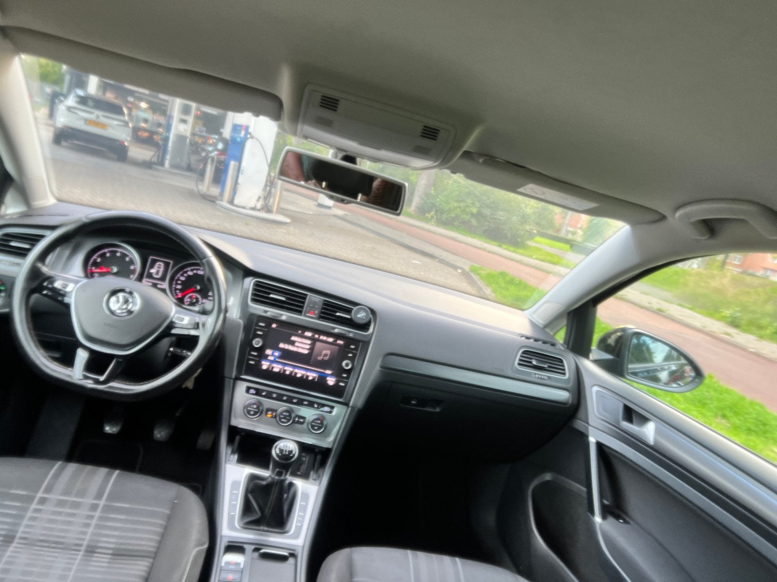 Volkswagen Golf 1.2 TSI 63KW 5D 2015 Zwart, Auto's, Voorwielaandrijving, 4 cilinders, 610 kg, Bedrijf