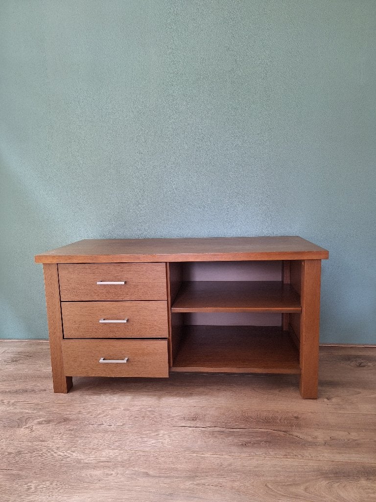 TV meubel, Ophalen, Gebruikt, 100 tot 150 cm, Minder dan 100 cm