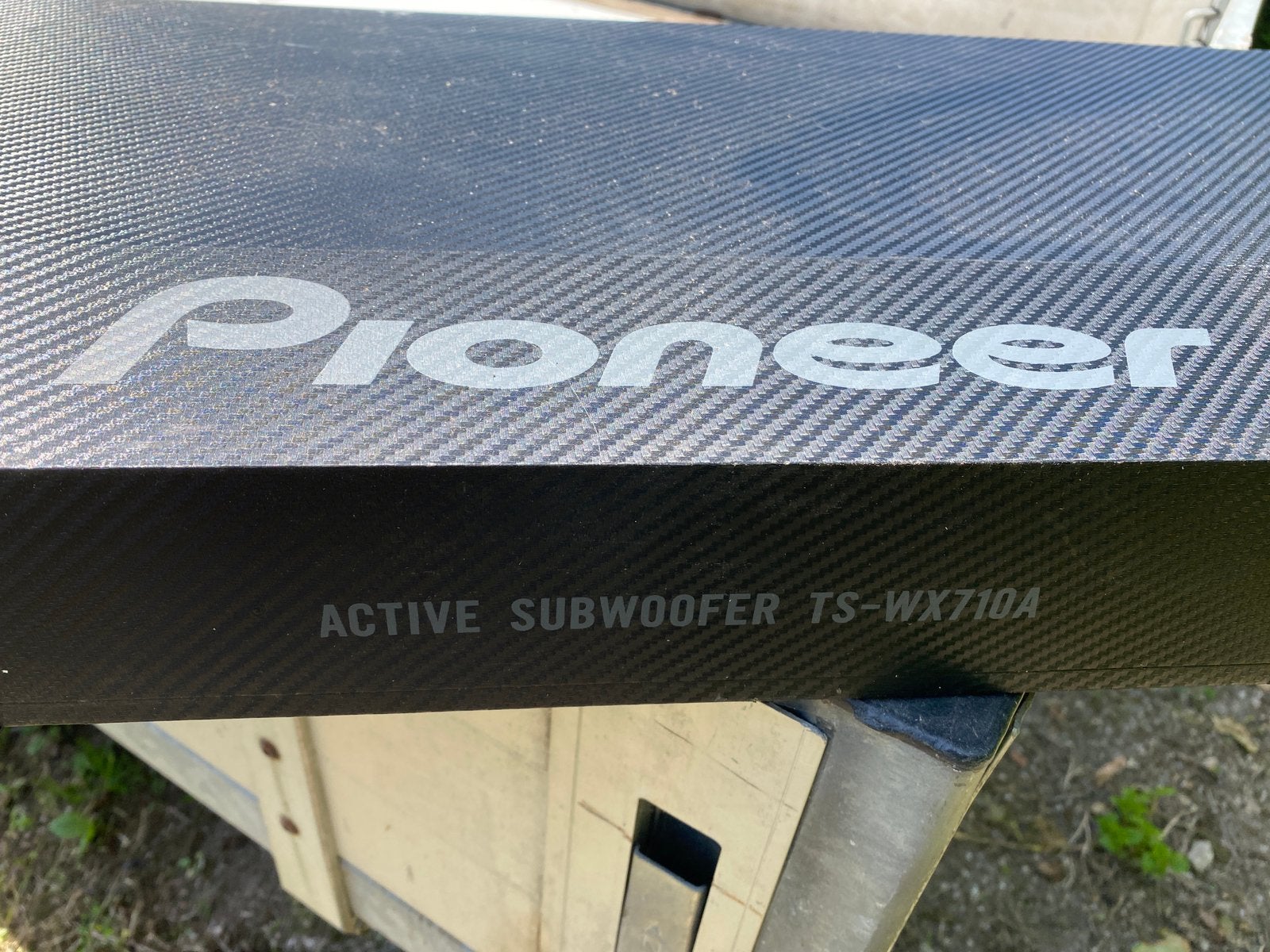 Pioneer Ts-wx710a actieve subwoofer, Auto diversen, Autospeakers, Ophalen of Verzenden, Gebruikt