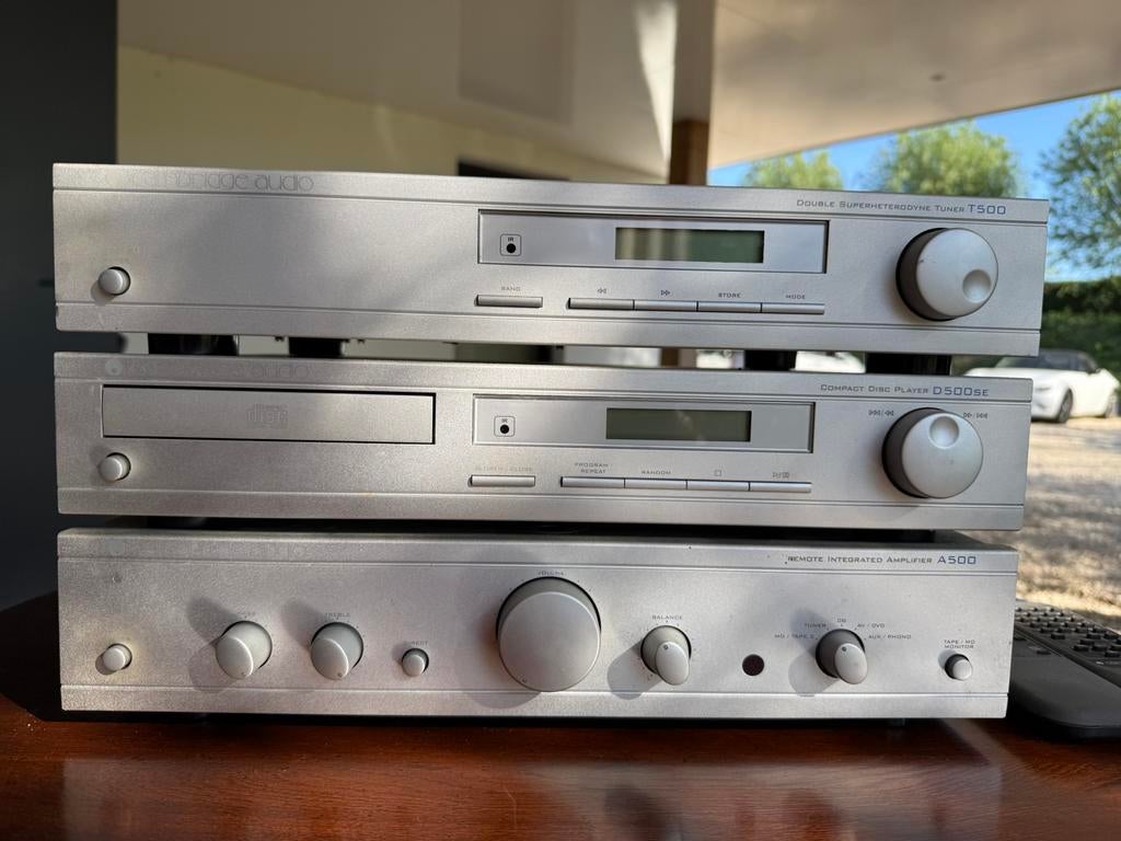 Cambridge audio set. Cd, tuner, versterker, Ophalen, Gebruikt, Cd-speler, Overige merken