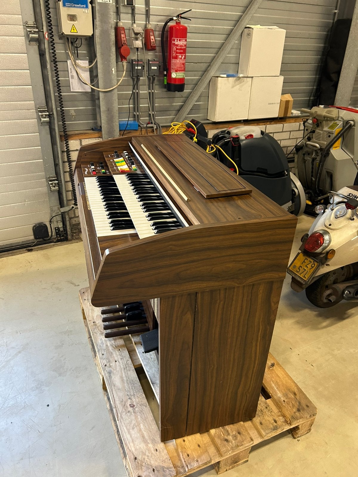 Gratis af te halen orgel in Benschop, Ophalen, Gebruikt, 2 klavieren, Orgel