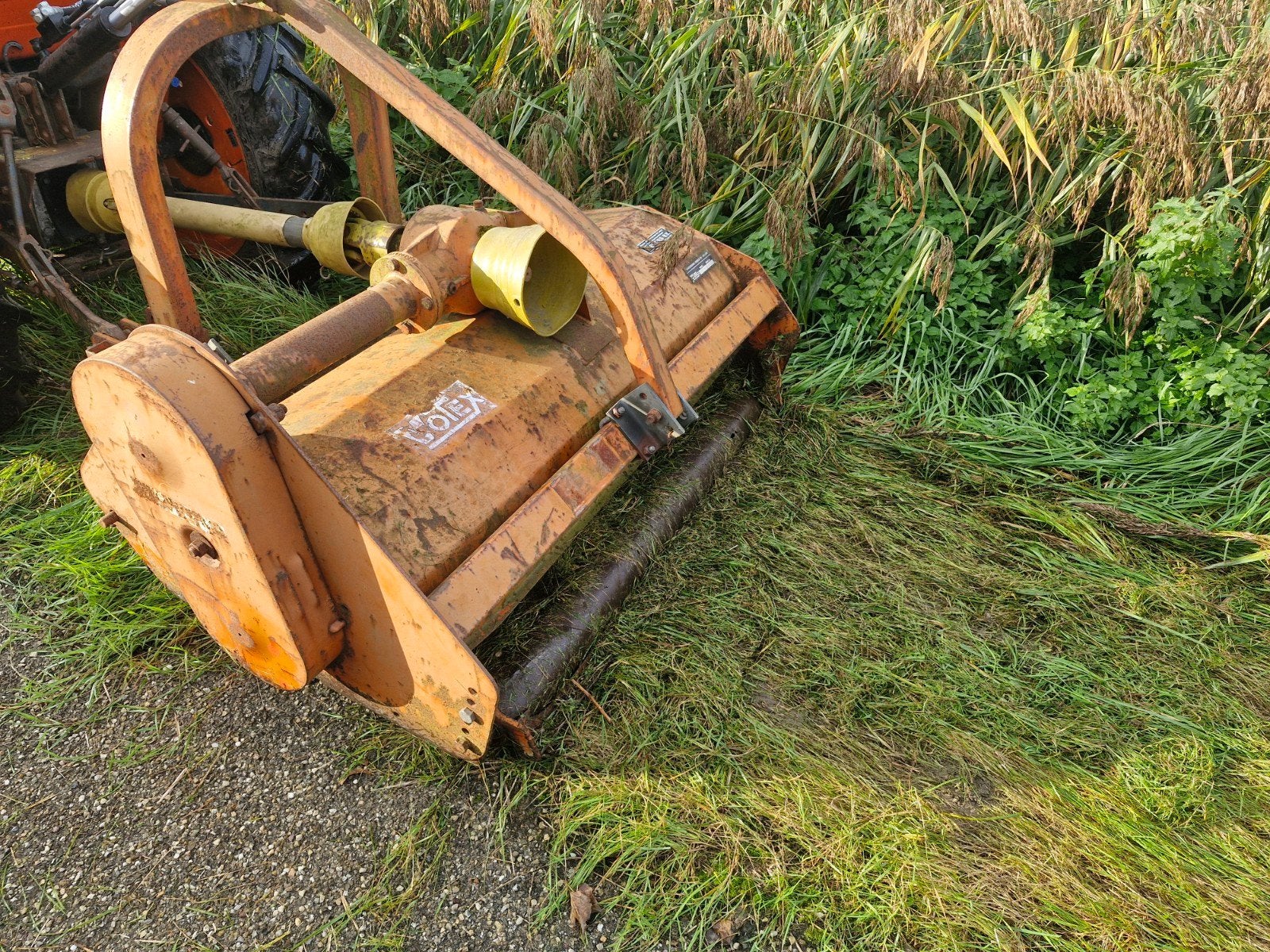 votex klepelmaaier 125cm werkbreedte, Ophalen, Bollenteelt, Weidebouw