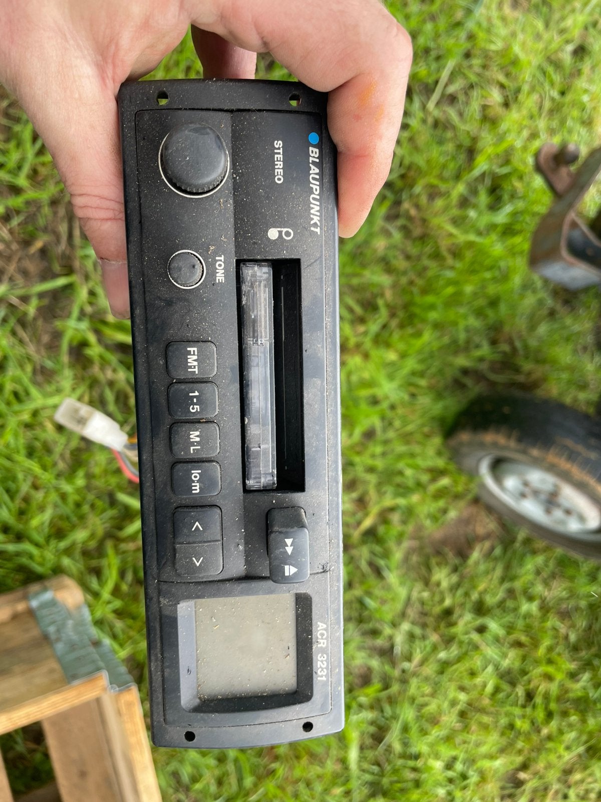 Oude autoradio Blaupunkt ACR 3231, Ophalen of Verzenden, Gebruikt