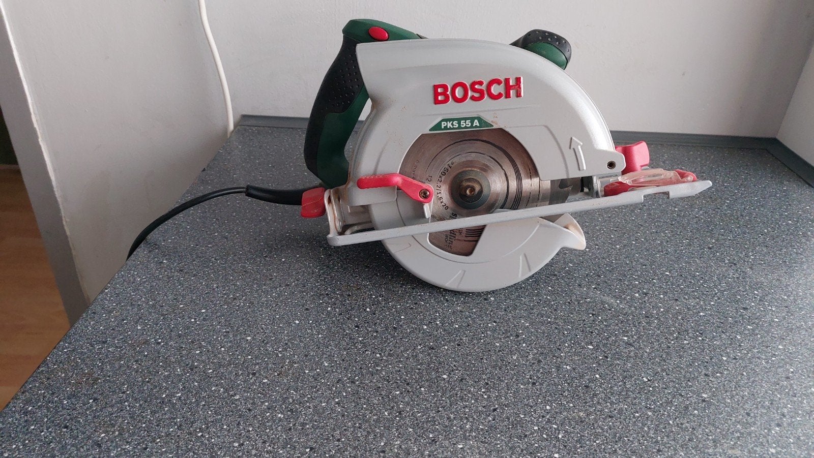 Bosch PKS 55 A Cirkelzaag - Zo goed als nieuw, Ophalen of Verzenden, Zo goed als nieuw, Cirkelzaag, Bosch