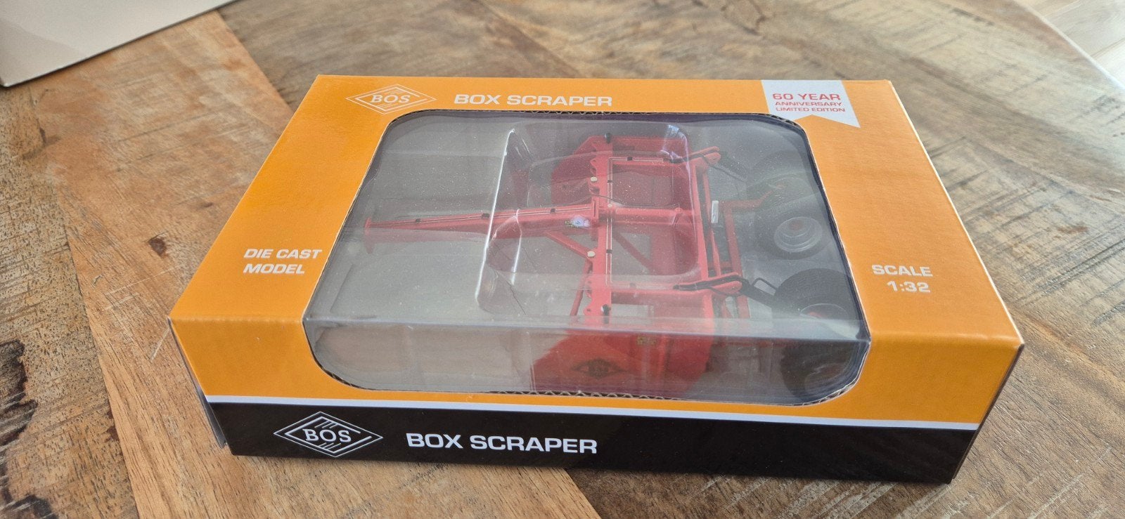bos ros rood kilverbak, Hobby en Vrije tijd, Modelauto's | 1:32, Ophalen of Verzenden, Nieuw, Tractor of Landbouw, Overige merken