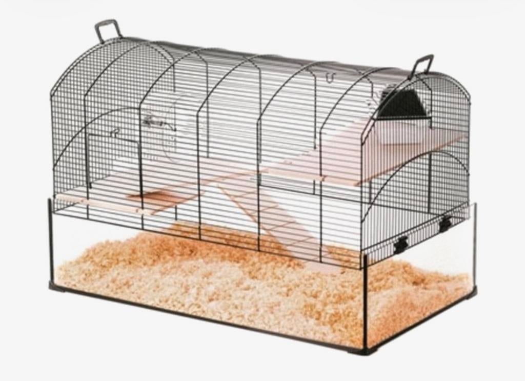 Zolux neo knaagdieren / hamster kooi met toebehoren, Dieren en Toebehoren, Kooi, Gebruikt, Minder dan 75 cm, Hamster