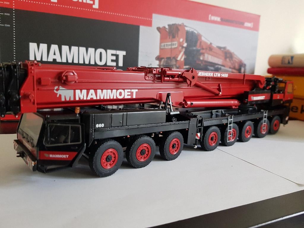 MAMMOET LTM 1400 - YCC, Ophalen of Verzenden, Zo goed als nieuw, Hijskraan, Tractor of Landbouw, Overige merken