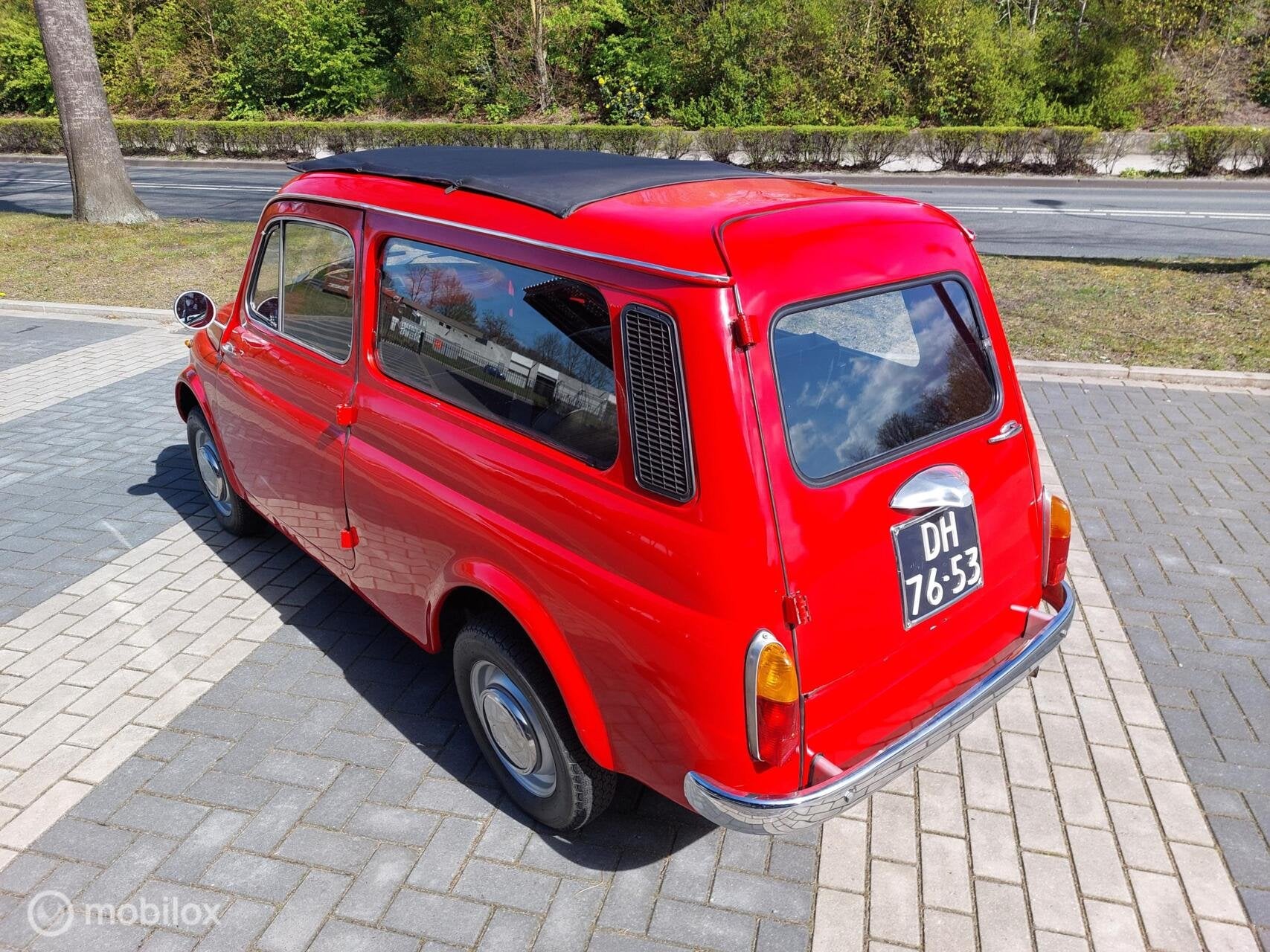 Fiat 500 Station 120 Autobianchi Giardinera, suïcide doors, foto 7
