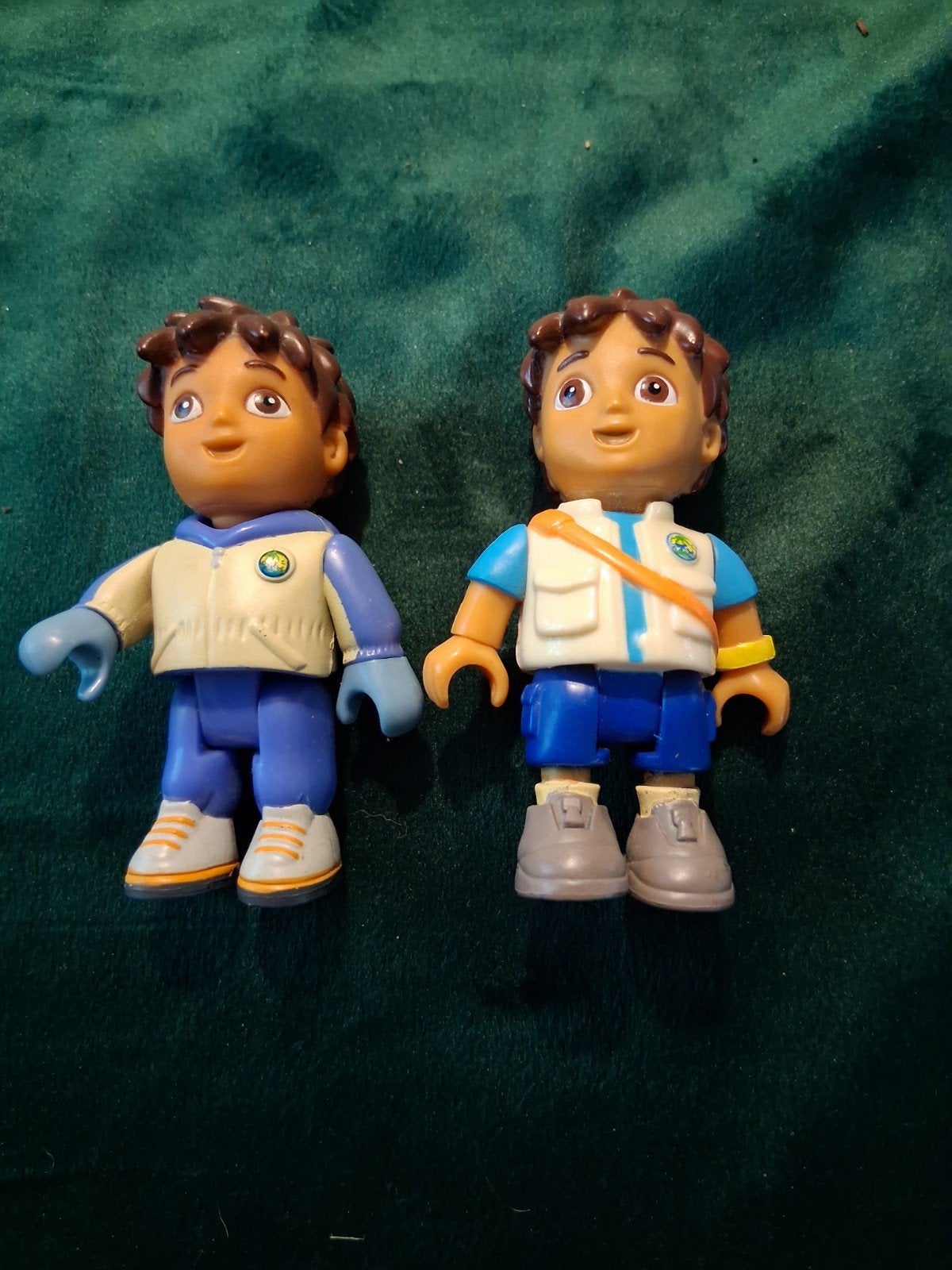 Dora the Explorer Diego actiefiguren set (2 stuks), Ophalen of Verzenden, Gebruikt, Overige typen