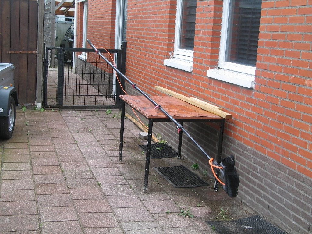 schoonmaak borstel, Ophalen, Raamwisser of Trekker